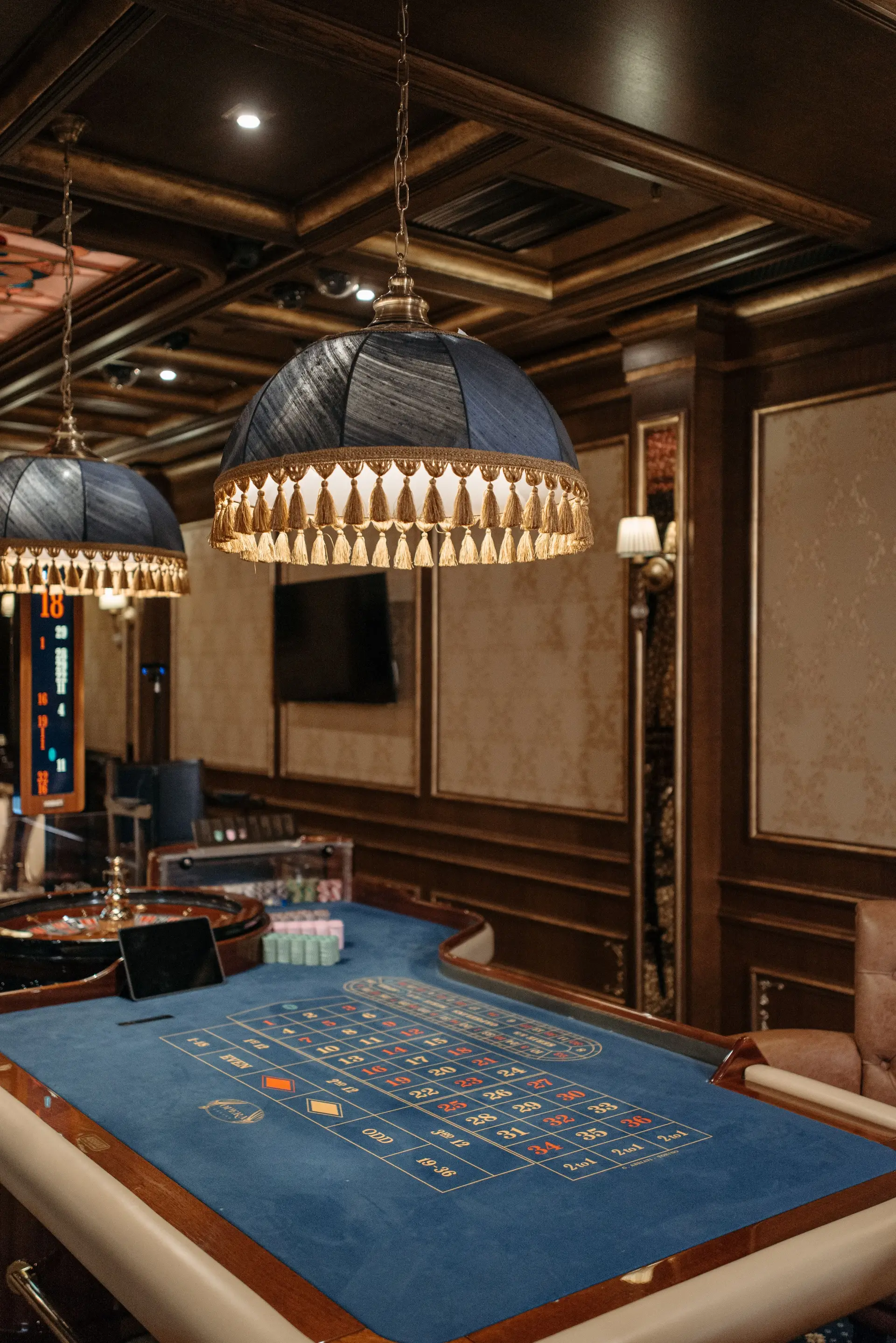 Elegant roulette wheel